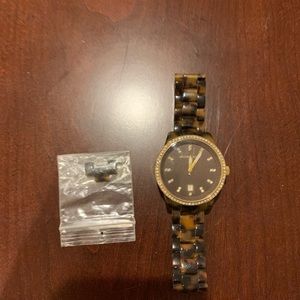 Tortoise Michael Kors watch